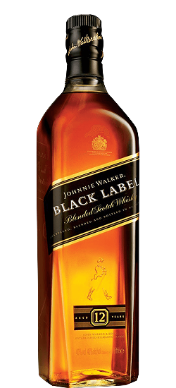 Johnnie Walker Black Label Scotch bottle