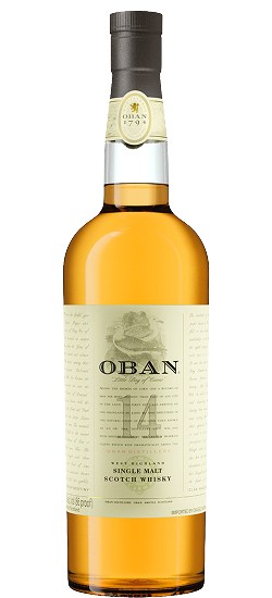Oban Scotch bottle