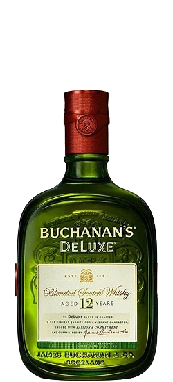 Buchanan's Scotch bottle