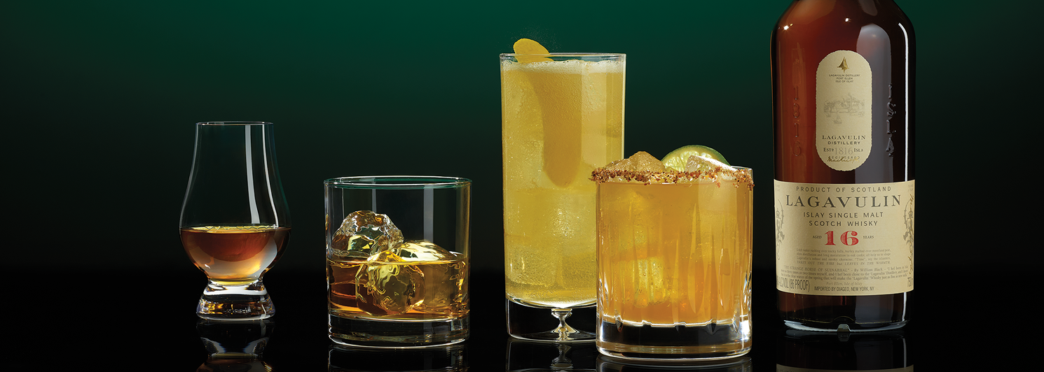 Image of cocktails with Lagavulin Scotch
